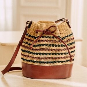 Sézane Alma Bucket Bag BNWT